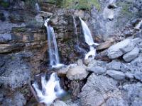 Brückenausblick zu den oberen Wasserfällen